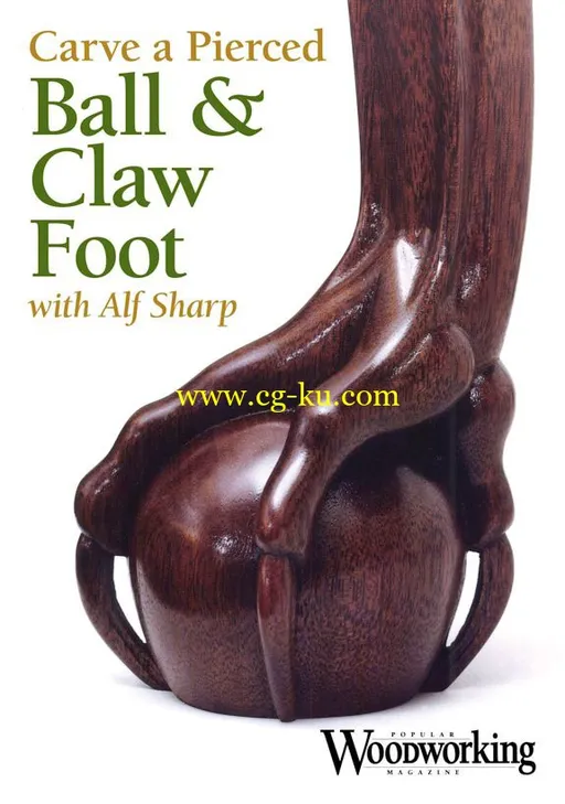 Carve a Pierced Ball and Claw Foot with Alf Sharp的图片1