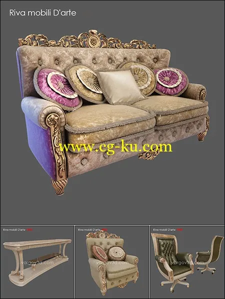 3D Model Riva Mobili的图片1
