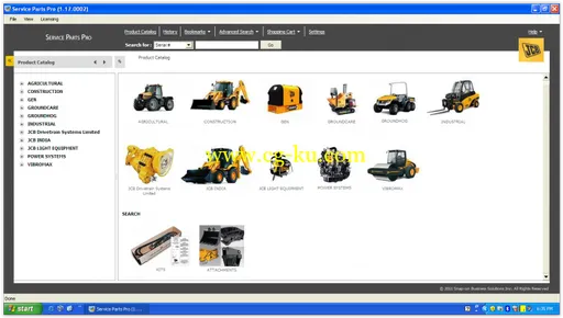 JCB Service Parts Pro 1.17.0002的图片1
