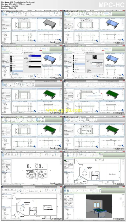 Lynda – Revit Architecture 2016 Essential Training (Imperial)的图片2