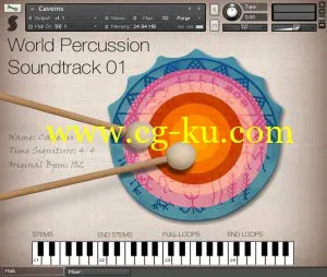 Samplephonics World Percussion Soundtrack 01 WAV KONTAKT-AUDIOSTRiKE的图片1
