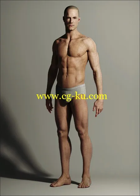 3D Scan Store Male Model的图片1