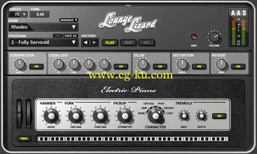 AAS Lounge Lizard EP-4 v4.0.5 OSX的图片1