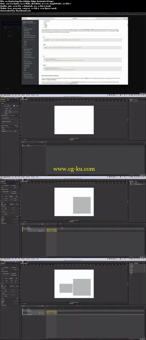Udemy – Create Interactive HTML5 Animations with Adobe Edge Animate的图片2