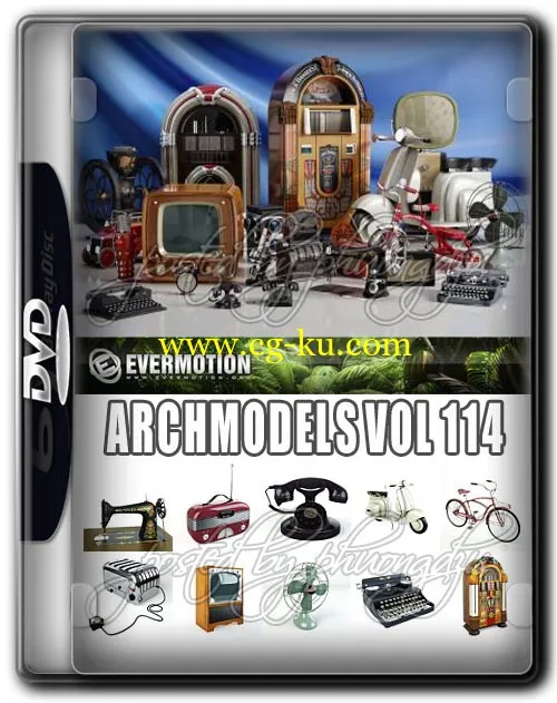 Evermotion Archmodels Vol 114 MAX 怀旧模型合集的图片4
