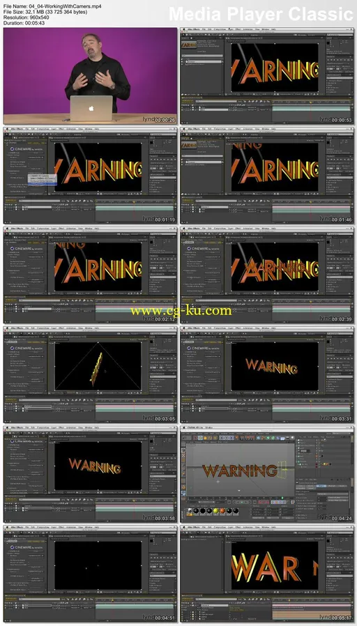 After Effects Guru: Working with 3D in C4D Lite的图片1