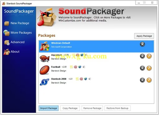 Stardock SoundPackager 1.31.0.0的图片1