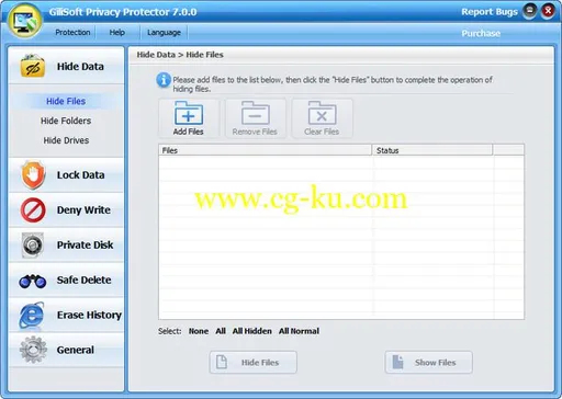 GiliSoft Privacy Protector 8.0的图片1