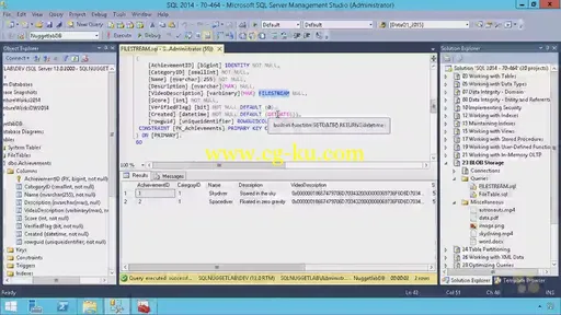 CBT Nuggets – Microsoft MCSE SQL Server 2014 70-464 (2015)的图片2