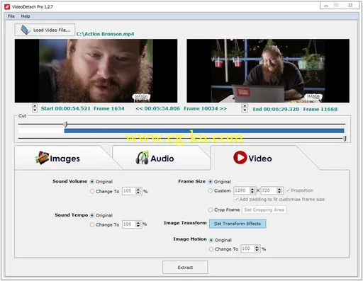 VideoDetach Pro 1.2.7的图片1