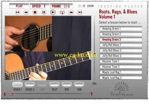 Truefire –  Fingerstyle Roots, Rags & Blues的图片3