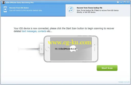 iLike iPhone Data Recovery Pro 5.9.9.9 Multilanguage的图片1