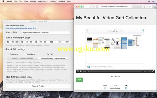 Responsive Video Grid 3.10 Multilangual MacOSX的图片1
