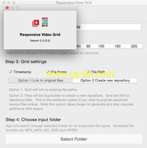 Responsive Video Grid 3.10 Multilangual MacOSX的图片2