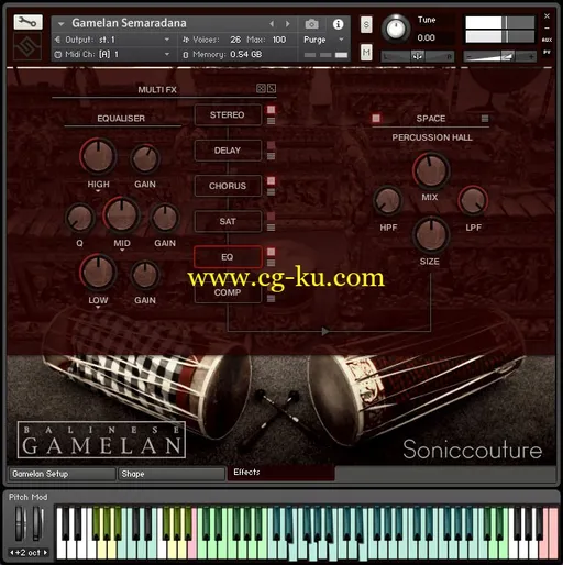 SonicCouture Balinese Gamelan II KONTAKT的图片2