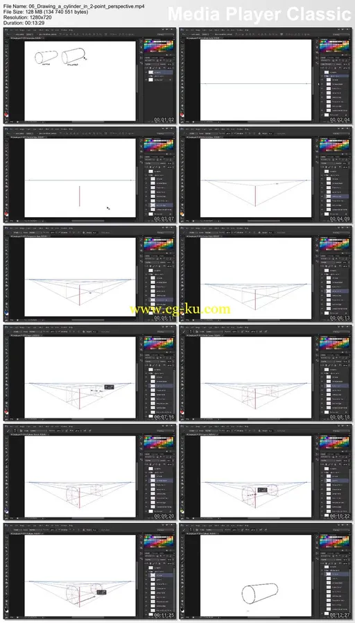 Dixxl Tuxxs – Creative Perspective Techniques for Artists in Photoshop的图片2