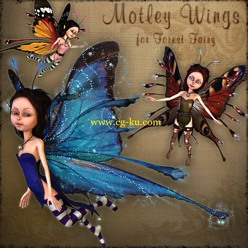 Renderosity Motley Wings的图片1
