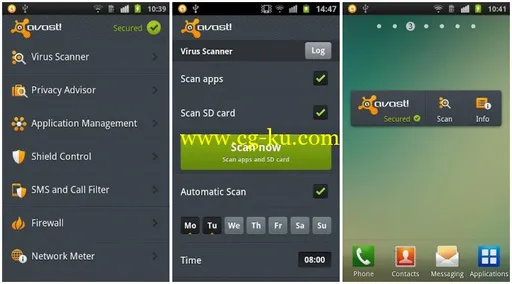 avast! Mobile Security & Antivirus v3.0.6158的图片2
