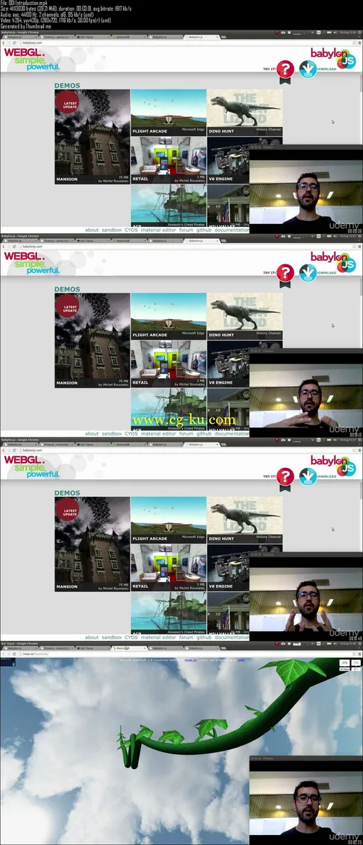 3D Programming with WebGL and Babylon.js for Beginners的图片2