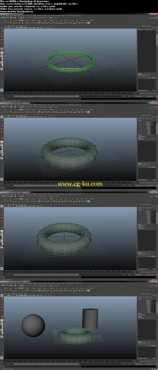 3D Maya Hands-on Workshop + 4 hour live-online training的图片1