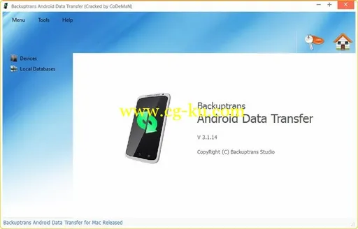 Backuptrans Android Data Transfer 3.1.22的图片1