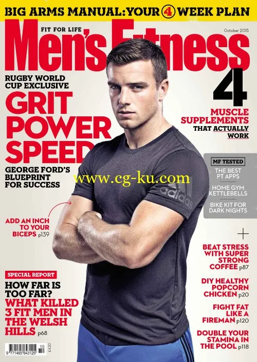 Men’s Fitness UK – October 2015-P2P的图片1