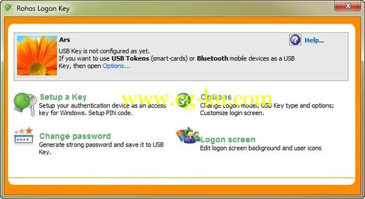 Rohos Logon Key 3.8 Multilingual的图片1
