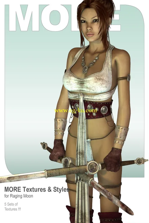 Renderosity MORE Textures & Styles for Raging Moon的图片1