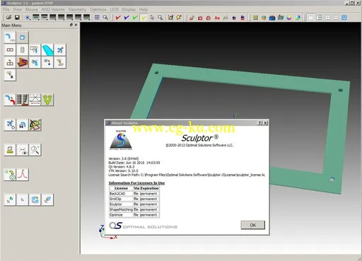 Optimal Solutions Sculptor 3.6.2 build 160621 Win/Lnx的图片2