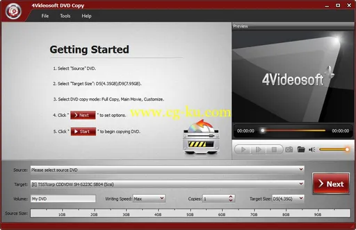 4Videosoft DVD Copy 3.2.22 Multilingual的图片1