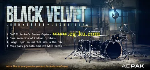 XLN Audio Black Velvet ADpak的图片1
