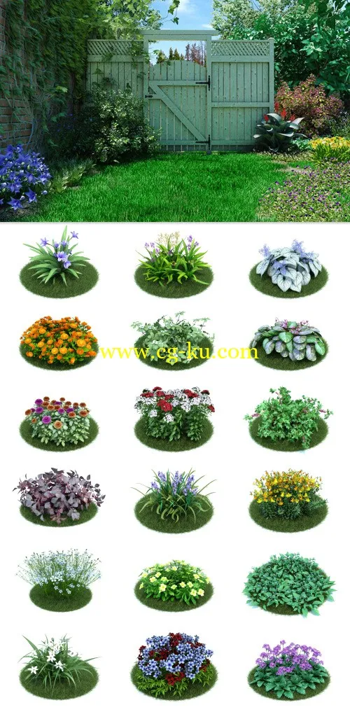Archmodels vol 86 园林植物的图片1