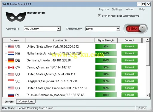 IP Hider Ever 6.0.0.1的图片1