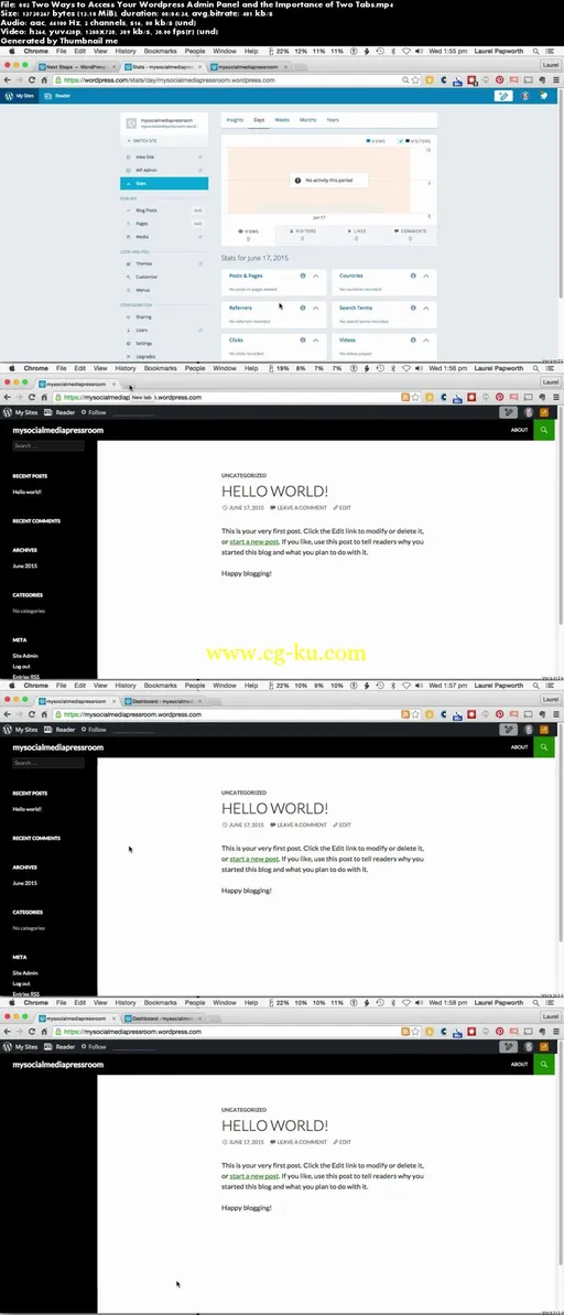 WordPress Business Blogging & Social Media Press Room的图片1