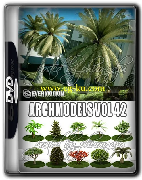 Evermotion Archmodels Vol 42 MAX 植物模型的图片1