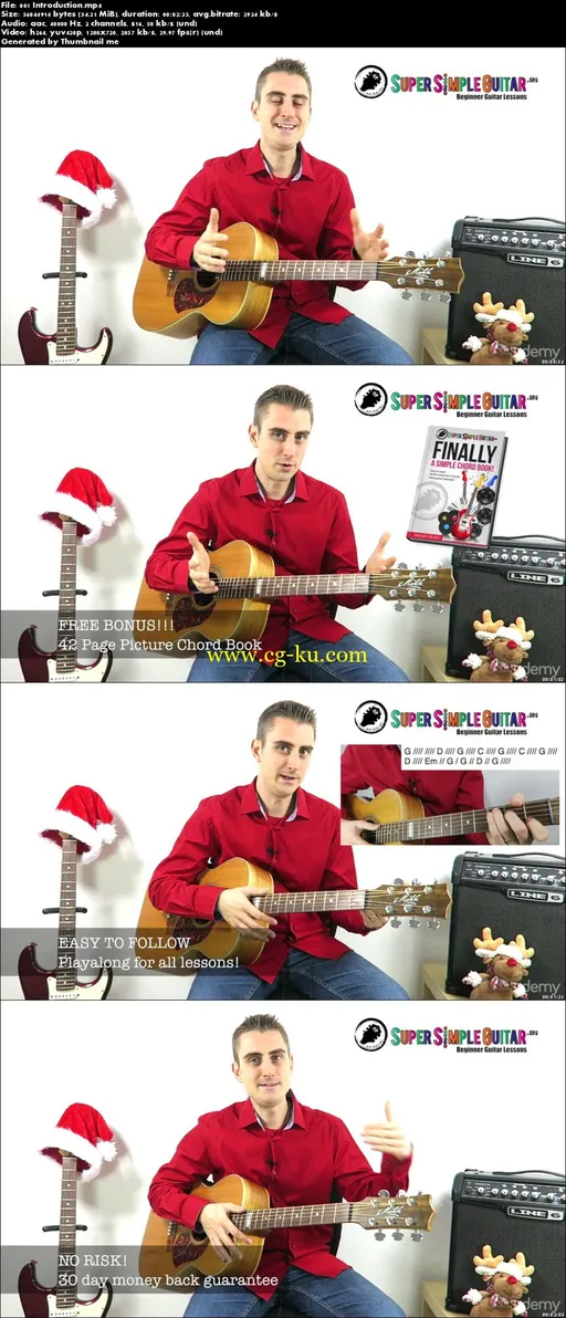 Guitar: Learn 5 Classic Chrismas Chord Progression On Guitar的图片2