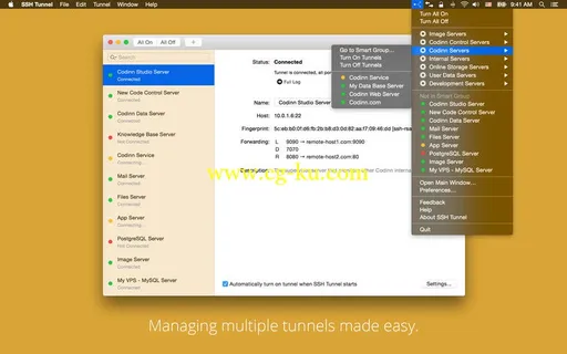 SSH Tunnel 15.11 MacOSX的图片1