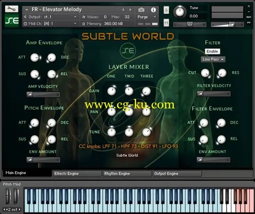 Soundethers Subtle World KONTAKT的图片1