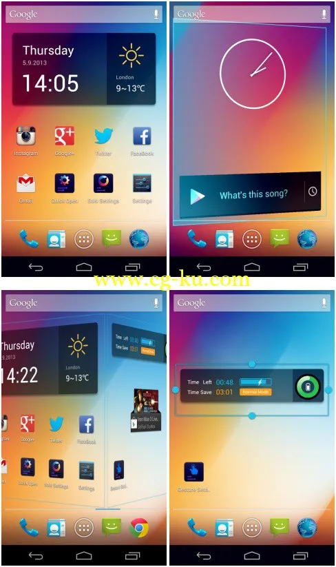 Solo Launcher (Theme&Wallpaper) v1.3.1的图片2