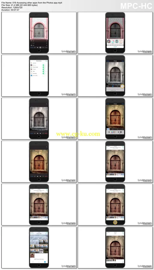 Lynda – iPhone and iPad Photography with iOS 9的图片2