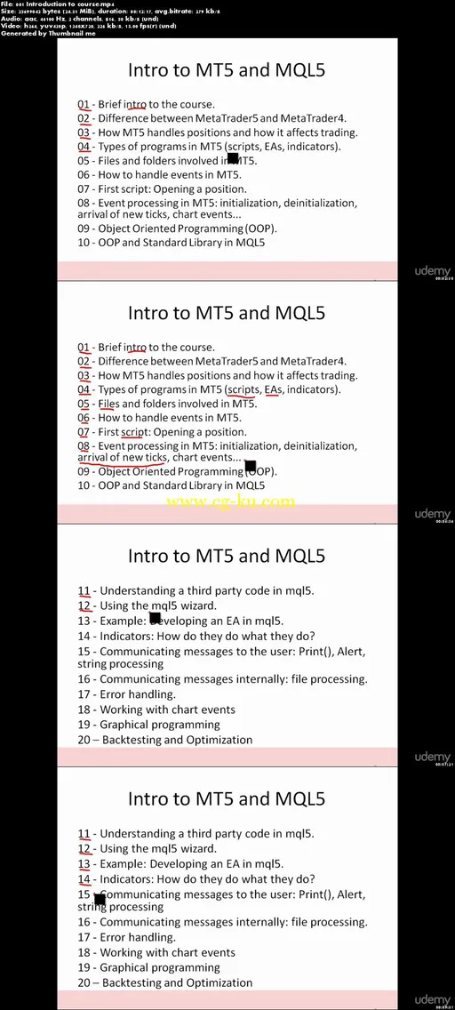 Learn Metatrader 5 – Algorithmic Forex Trading的图片2