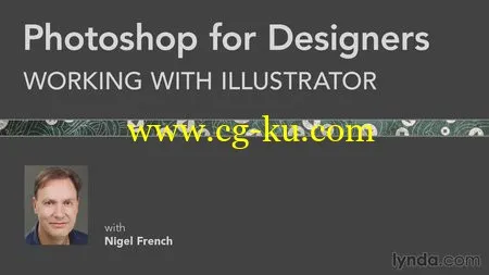 Lynda – Photoshop for Designers: Working with Illustrator的图片1