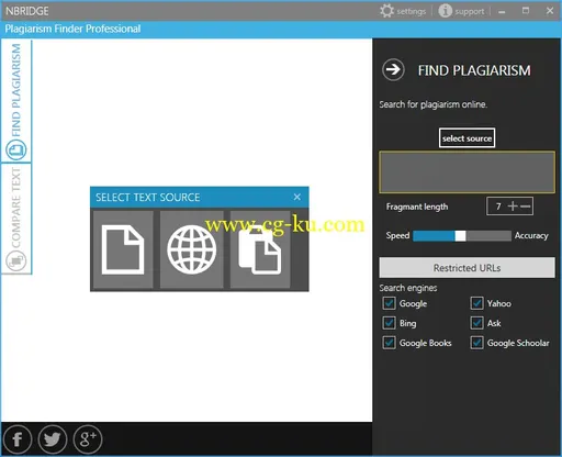 NBridge Plagiarism Finder Pro 4.0 Multilingual的图片1