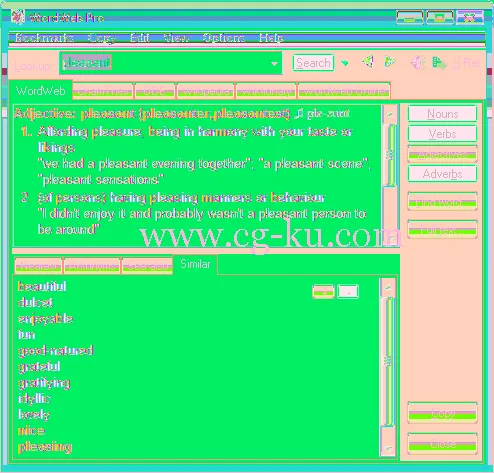 WordWeb Pro Ultimate Reference Bundle 8.22的图片1