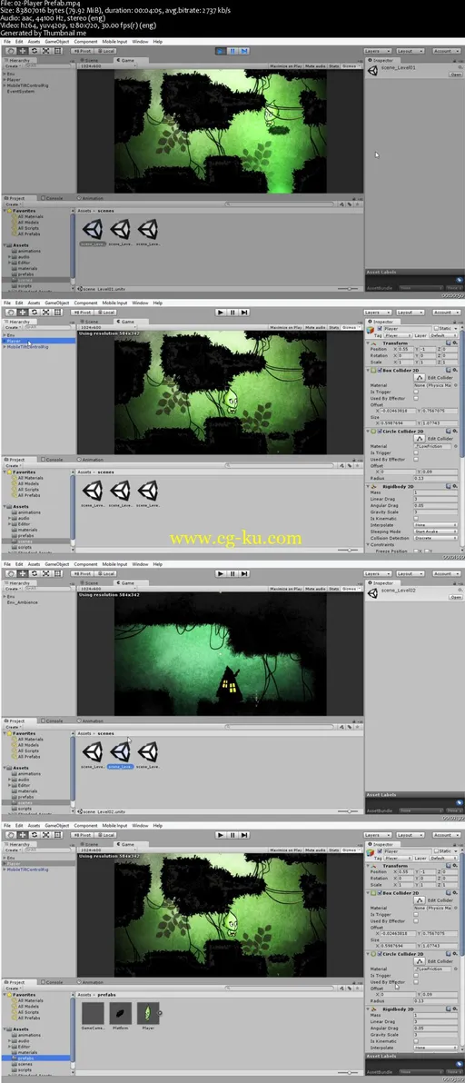 2D Adventure Game In Unity Volume 4的图片2