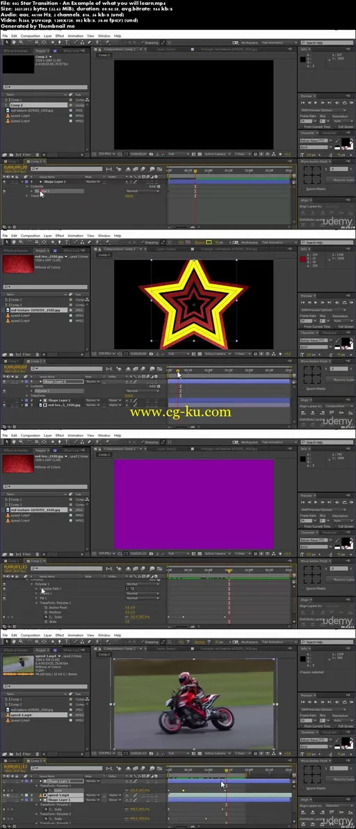 Master Transitions in After Effects – The Complete Course的图片2