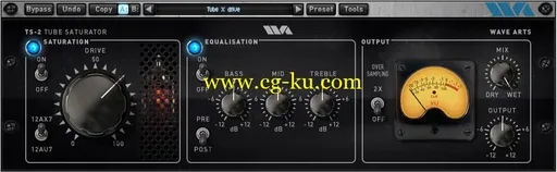 Wave Arts Tube Saturator 2 v2.10 WiN的图片1