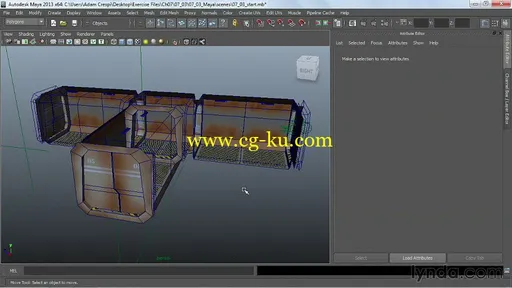 Lynda – Texturing for Games in Maya, Mudbox, and Photoshop + Exercise Files的图片2