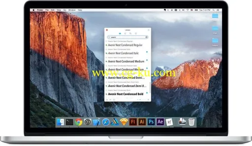 RightFont 4.10 Multilingual MacOSX的图片1