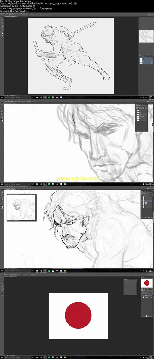 2D Cell Shading in Photoshop的图片2